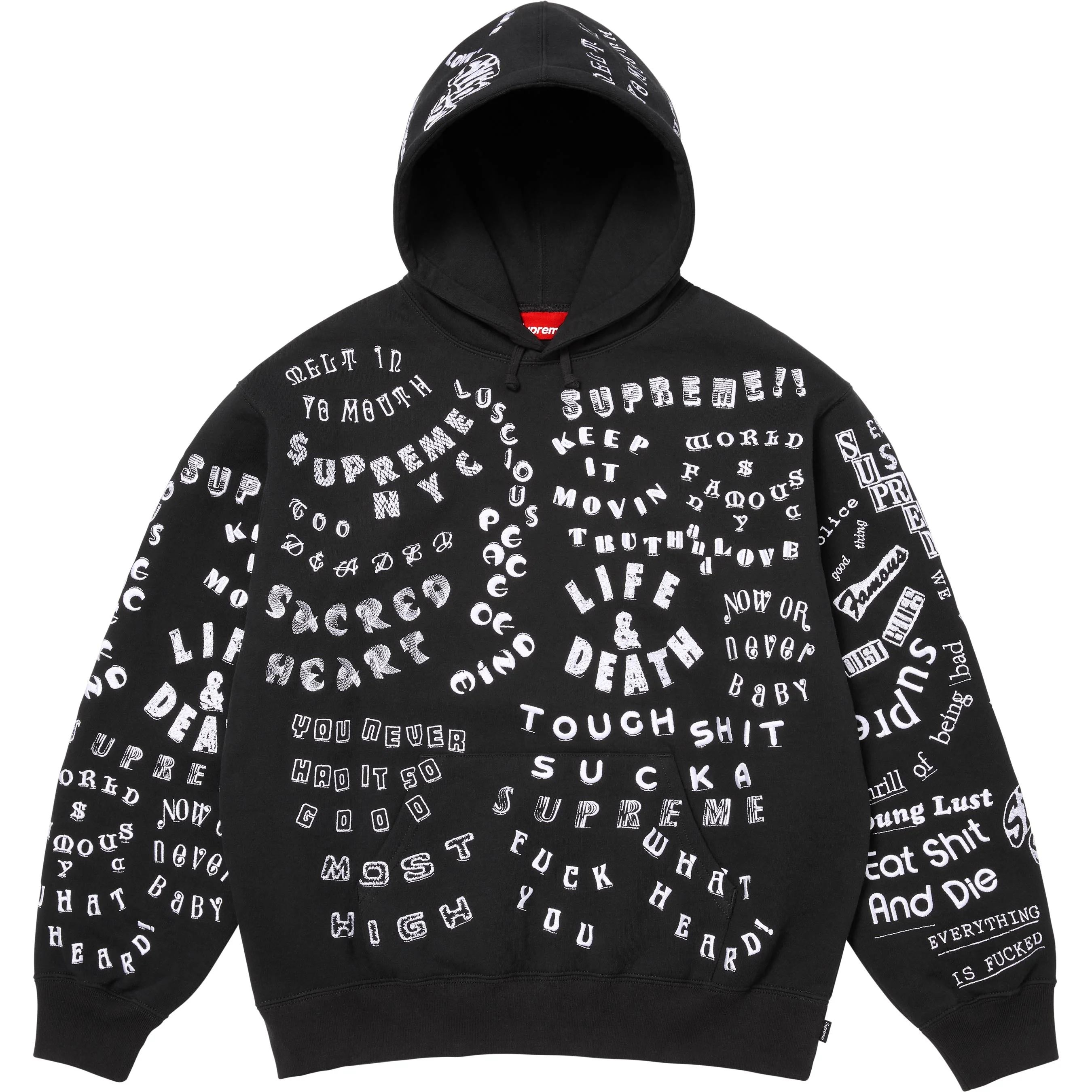Too Deadly Hooded Sweatshirt view 13
